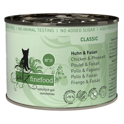 24 x 200 g catz finefood Nassfutter für Katzen – 20 + 4 gratis!*