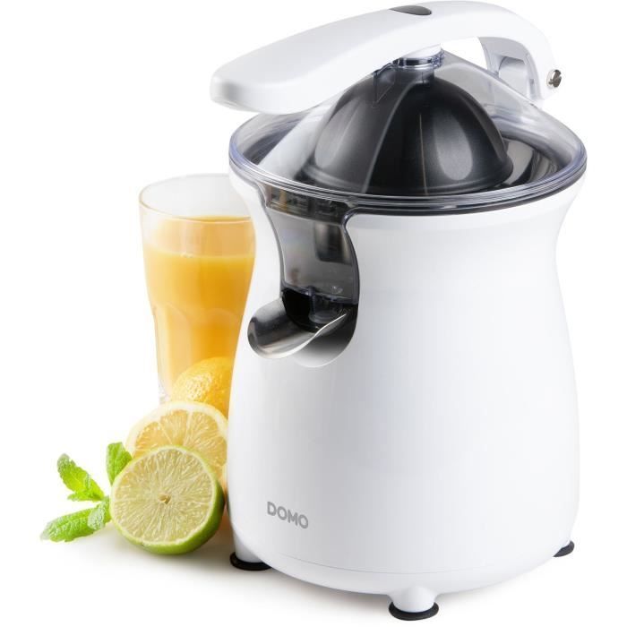 Exprimidor de cítricos de palanca - DOMO - DO9269J - 160 W - 460 ml - Blanco