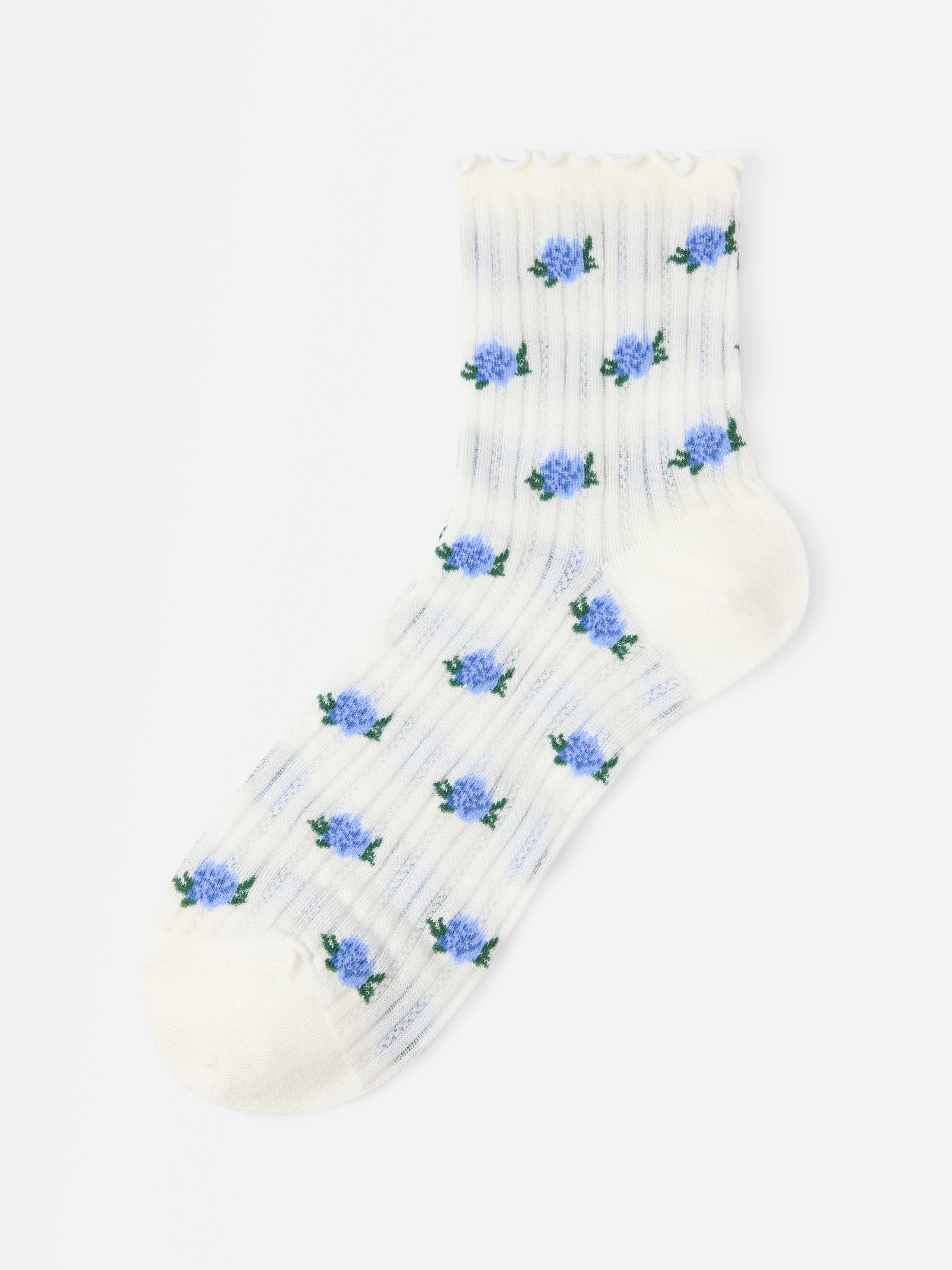 Calcetines tobilleros blancos claros