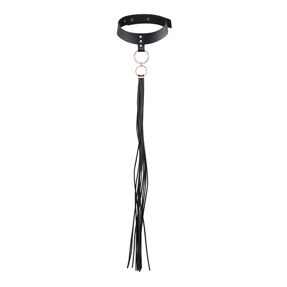 Bijoux Indiscrets labirintas kutas Choker juodas