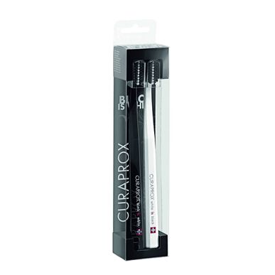 Curaprox Black is White Duo -hammasharja 1 kpl 1 kpl