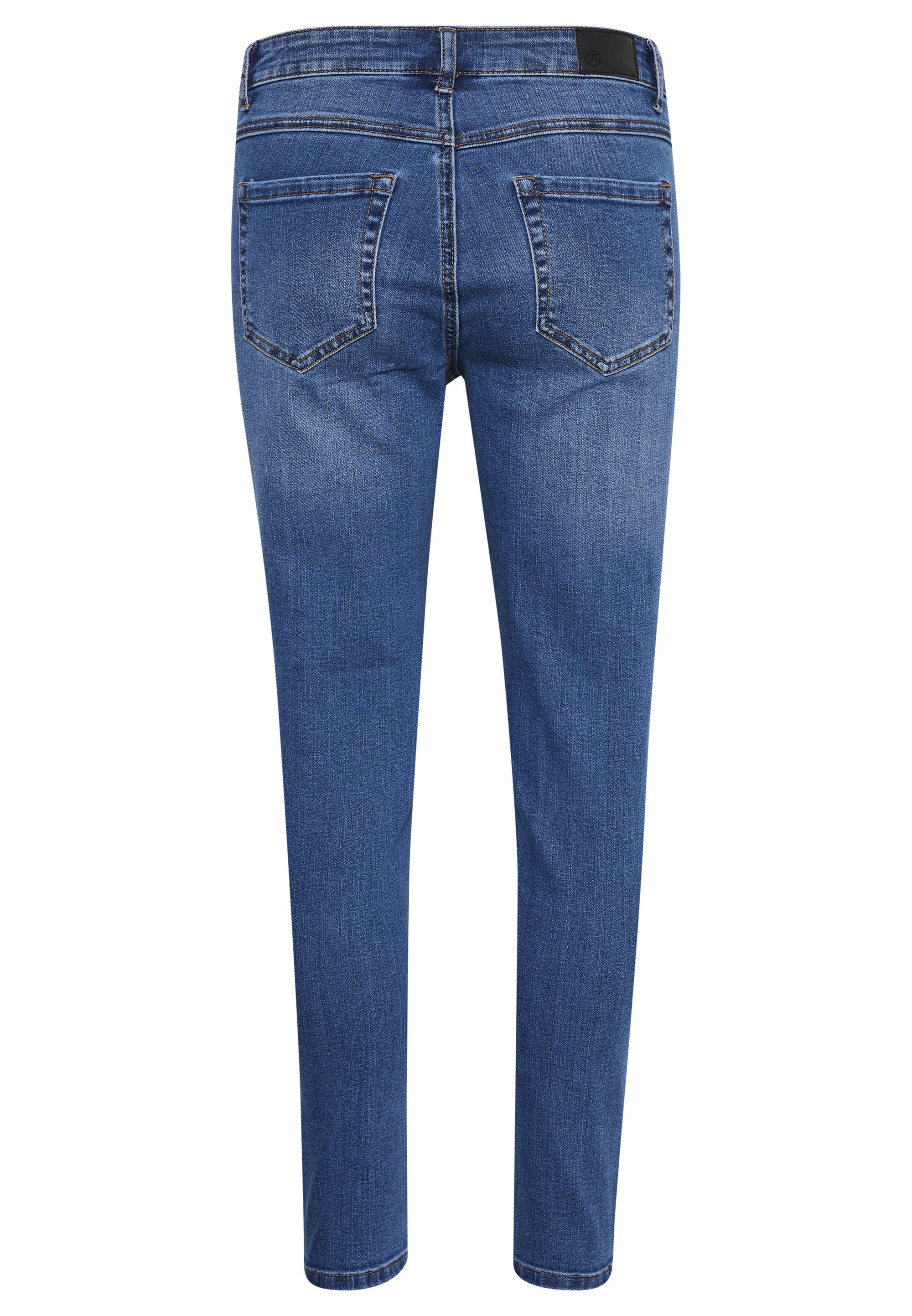 Kaffe KASINEM - Slim fit jeans - middenblauw denim