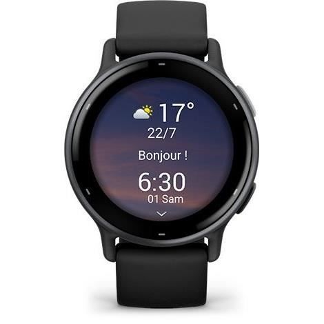 Smartwatch - GARMIN - Vivoactive 5 - Pulseira de silicone preta
