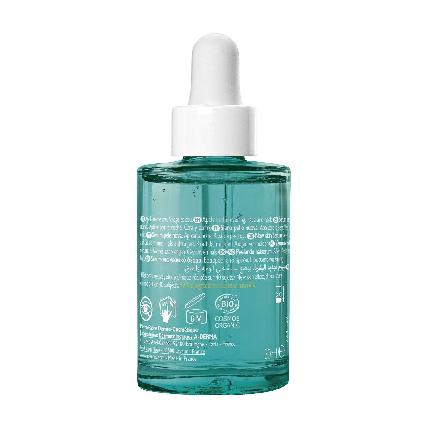 A-DERMA Sérum peau neuve anti-imperfections anti-marques