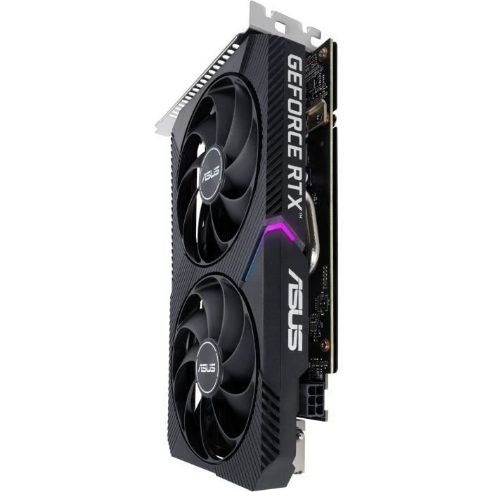 Scheda grafica - ASUS - Dual - RTX 3050 - 8 GB GDDR6 - PCI Express 4.0 - Risoluzione 7680x4320