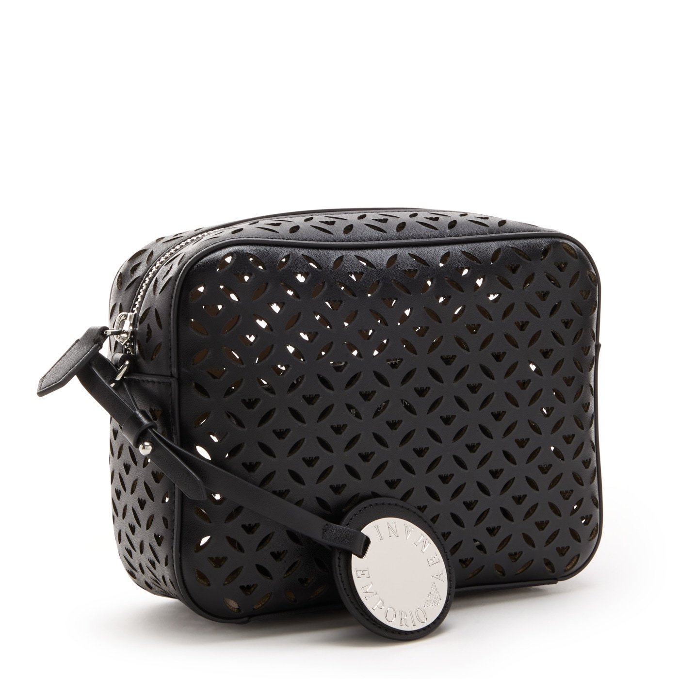 Emporio Armani torba preko ramena, torba preko tijela, Emporio Armani crna - umjetna koža