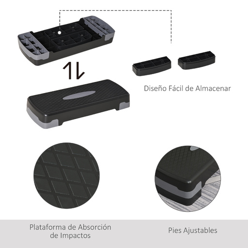Tabla Plataforma Stepper Homcom