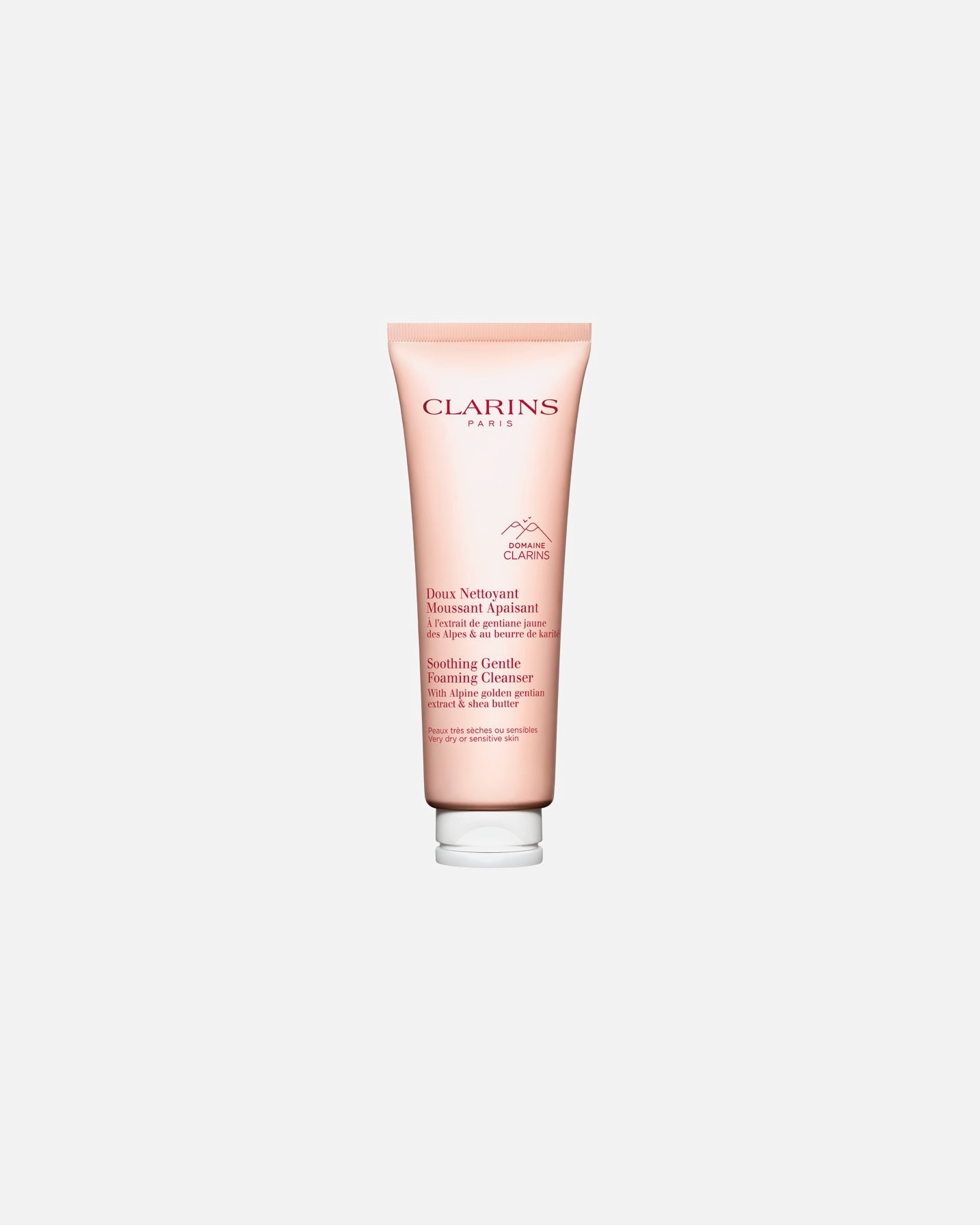 Clarins Čisticí pěna na obličej, jemná, zklidňující pěnová čisticí pěna – 125 ml