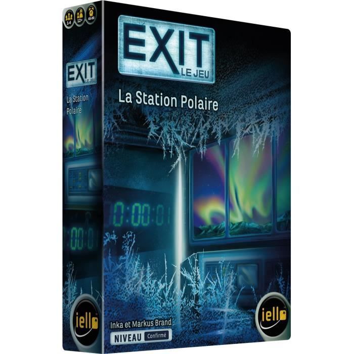 EXIT: The Game - The Polar Station - Board Game - Escape Games - IELLO