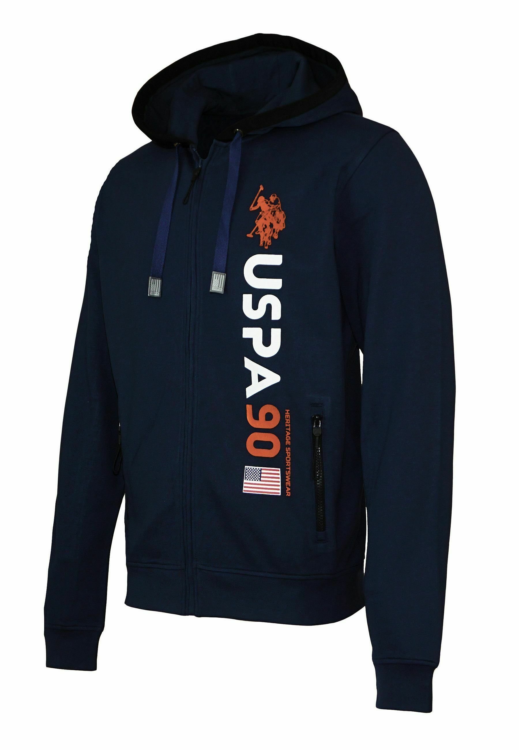 US Polo Assn. Zip-up sweatshirt - dunkelblau
