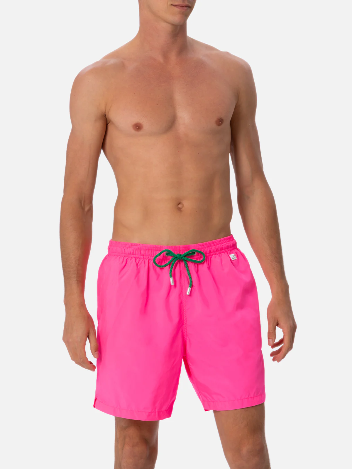 Costume da bagno da uomo in tessuto leggero rosa fluo Lighting Pantone