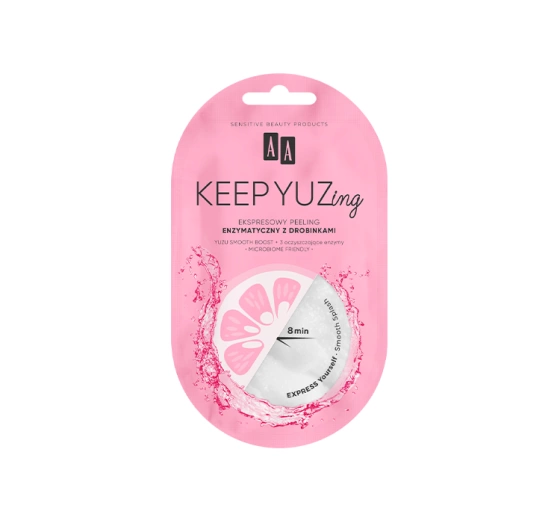 AA Keep Yuzing ekspresowy peeling enzymatyczny do skóry przesuszonej i pozbawionej blasku 7 ml