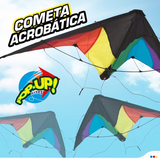 Cometa Acrobatica Pop-up Magisch 125x72 Cm