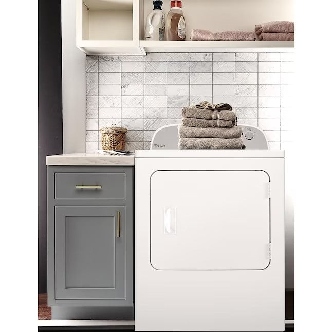 Sèche-linge électrique Whirlpool 7 pi³ (blanc)
