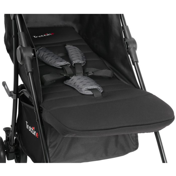 TROTTINE Compact and Comfortable Stroller for Newborns up to 22kg - MEMPHIS Nami Grey