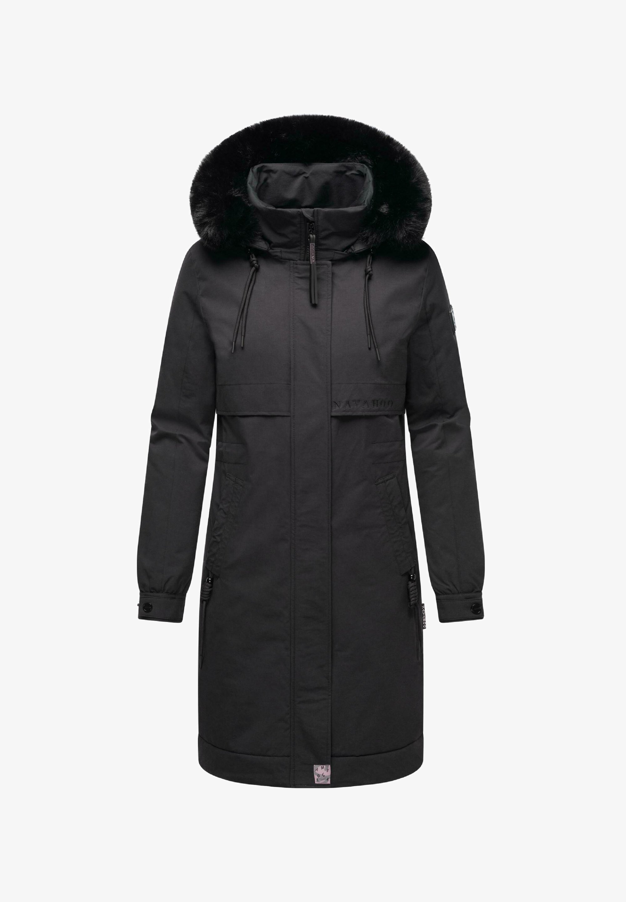 Navahoo KALTWETTERRETTER - Parka - zwart
