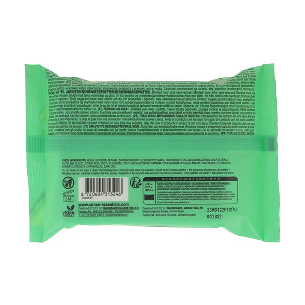 Odličovací ubrousky s aloe vera | 1 ks