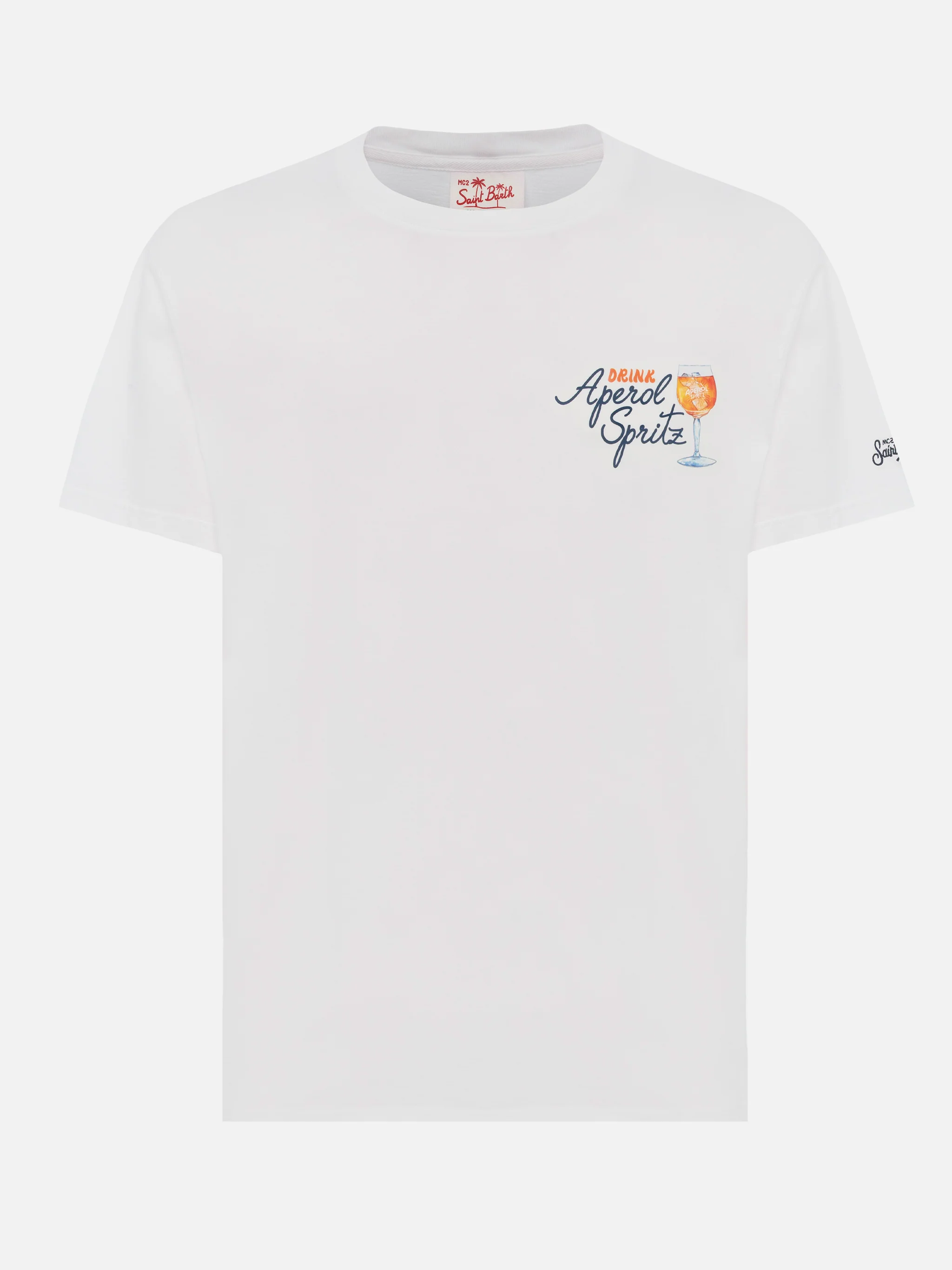 T-shirt Man in cotone con stampa Aperol Spritz Drink | APEROL SPECIAL