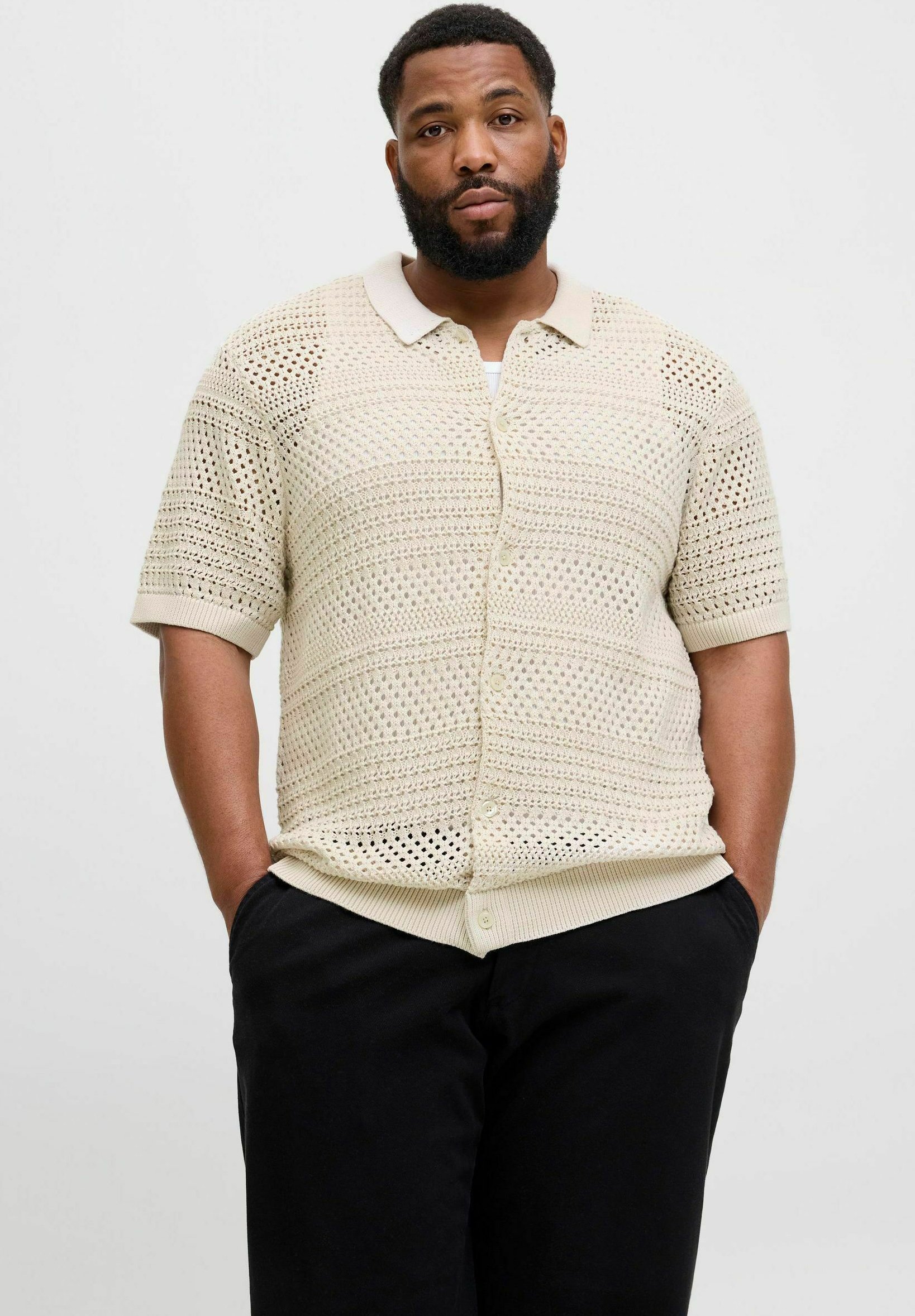 Jack & Jones PLUS SIZE - Shirt - amandelmelk