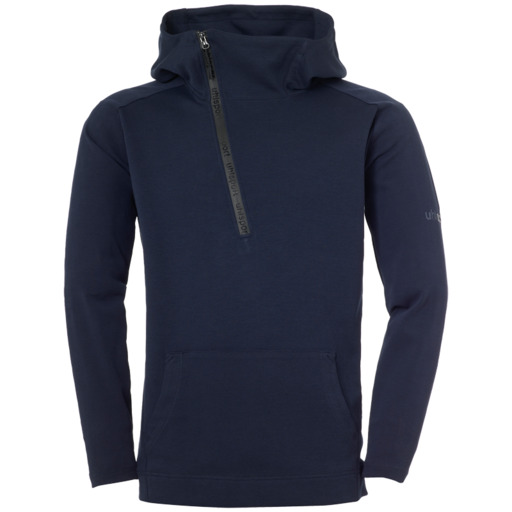  Sweat à capuche zippé Essential Pro bleu Uhlsport