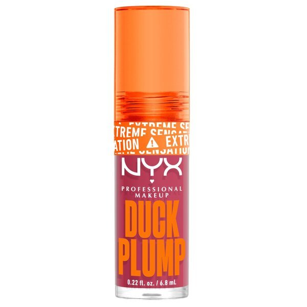 NYX Professional Makeup 09 Strike A Rose Duck Plump Extreme Sensation lūpų blizgis 6,8 ml