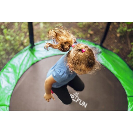 Cocon vrtna trampolina 150 cm - 5 stopa s unutarnjom mrežom i zaštitnom podlogom