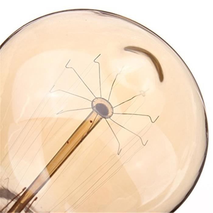 Bombillas Edison x6 - Bombillas incandescentes - ST64 Retro - E27 - 220V - 60W