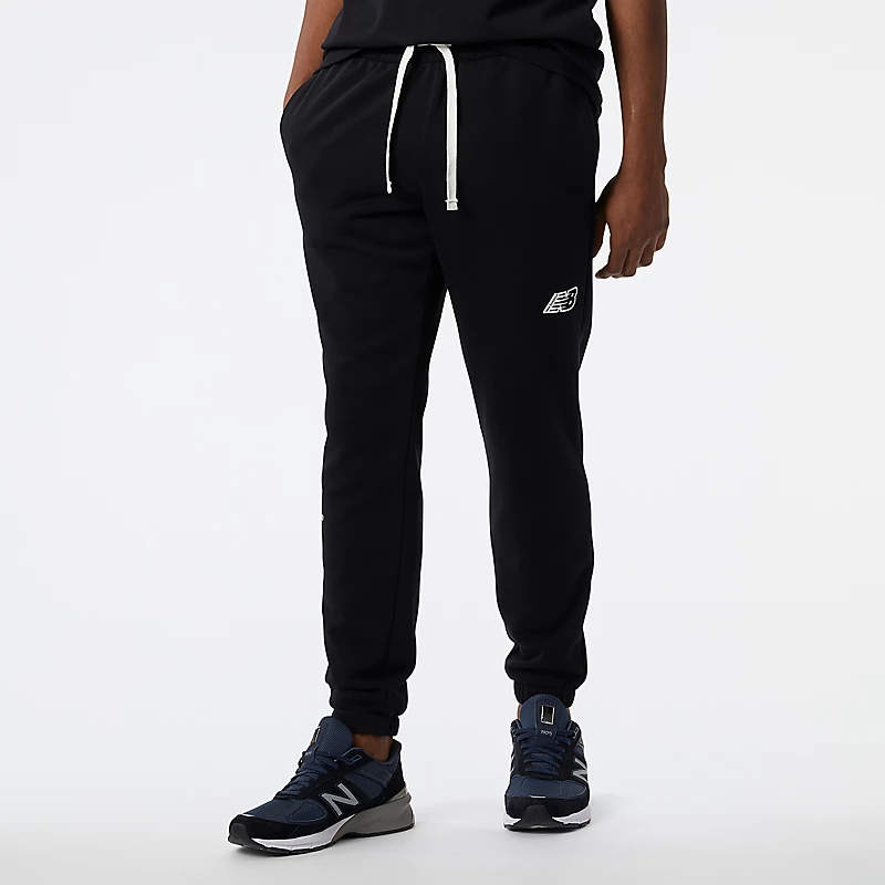 Men's NB Essentials Magnify Fleece Pants – BLACK