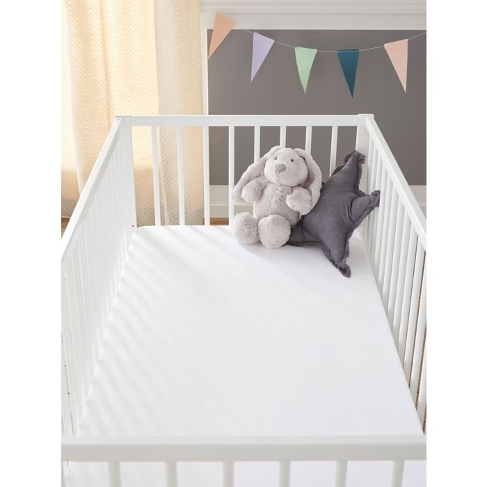 Colchón para bebé con aire acondicionado - BABYSOM - 70x140 cm - Reversible (Verano/Invierno) - Acolchado - Antiácaros - Oeko-Tex®