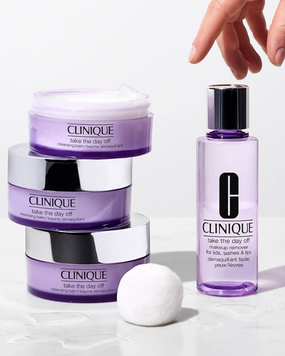 CLINIQUE TAKE THE DAY OFF™ CLEANSING BALM MAKE-UP REMOVER GELAAT & OGEN - ALLE HUIDTYPES