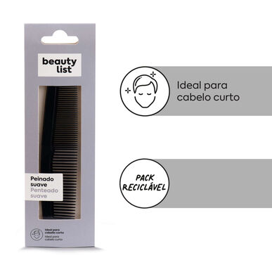 Beauty List Carbon -taskukampa