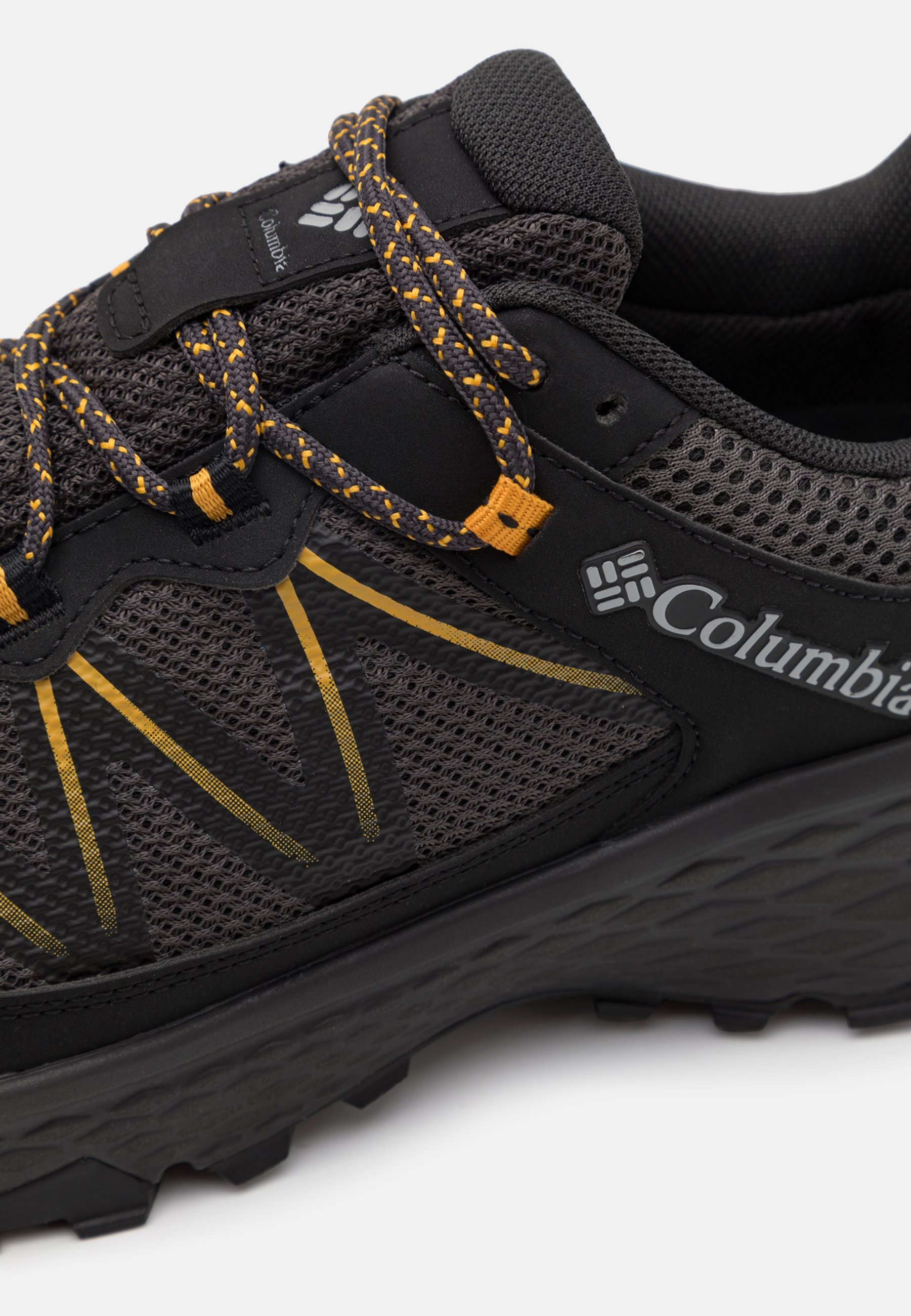 Columbia PEAKFREAK RUSH - Wandelschoenen - zwart/rauwe honing