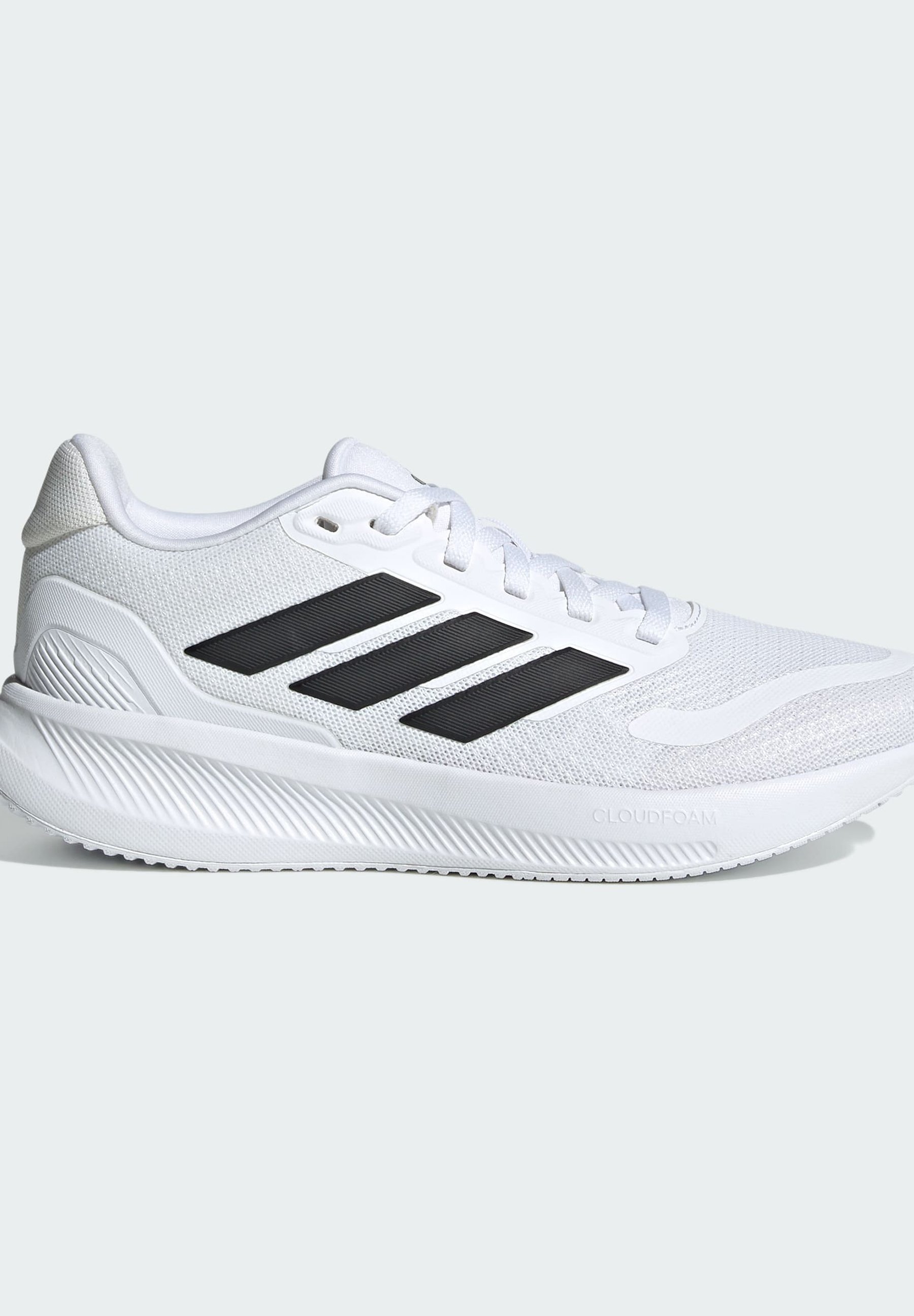 adidas Performance RUNFALCON - Løpesko - cloud white core black