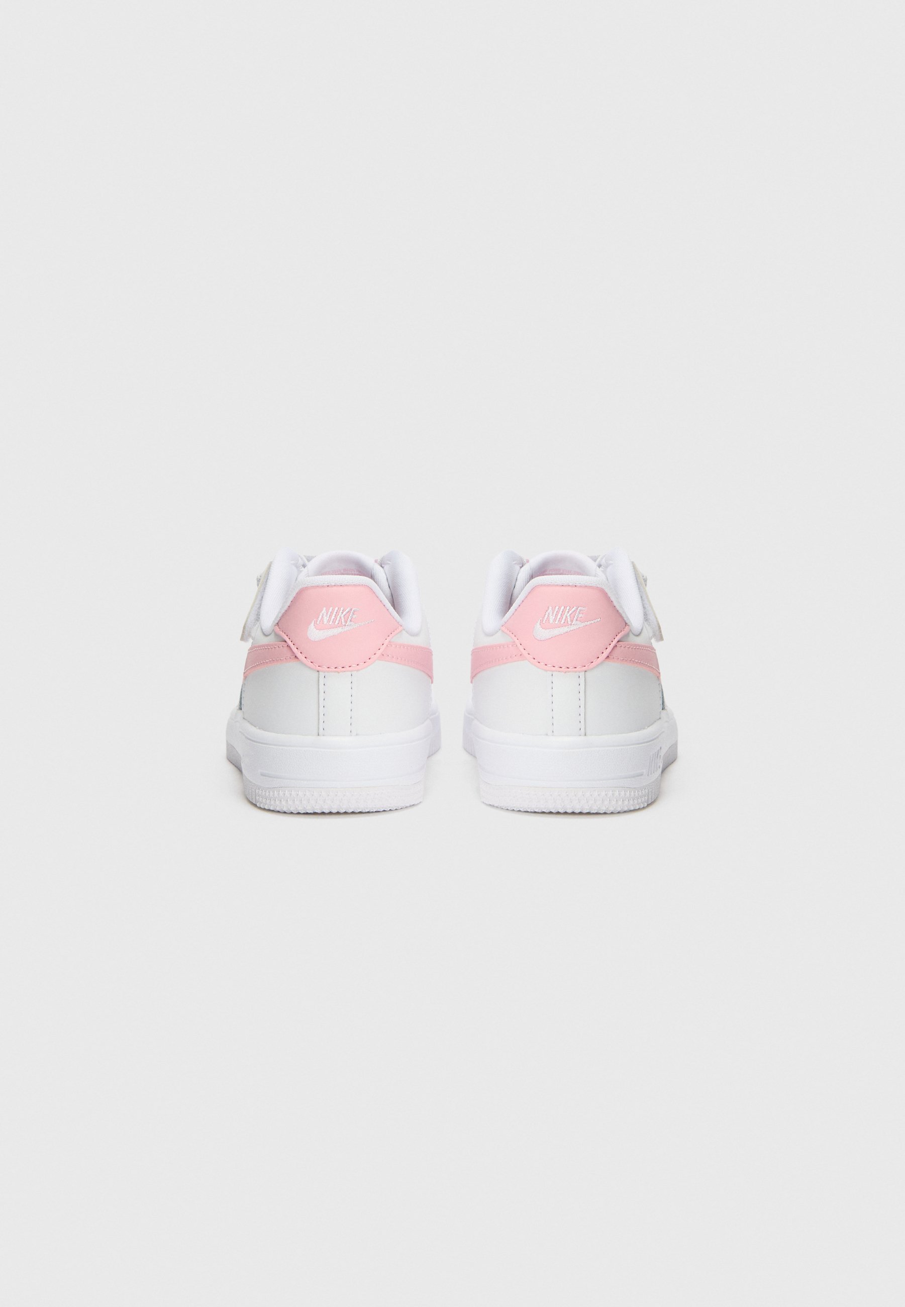 Nike Sportswear FORCE 1 UNISEX - Sneakers - wit/medium zachtroze/wit