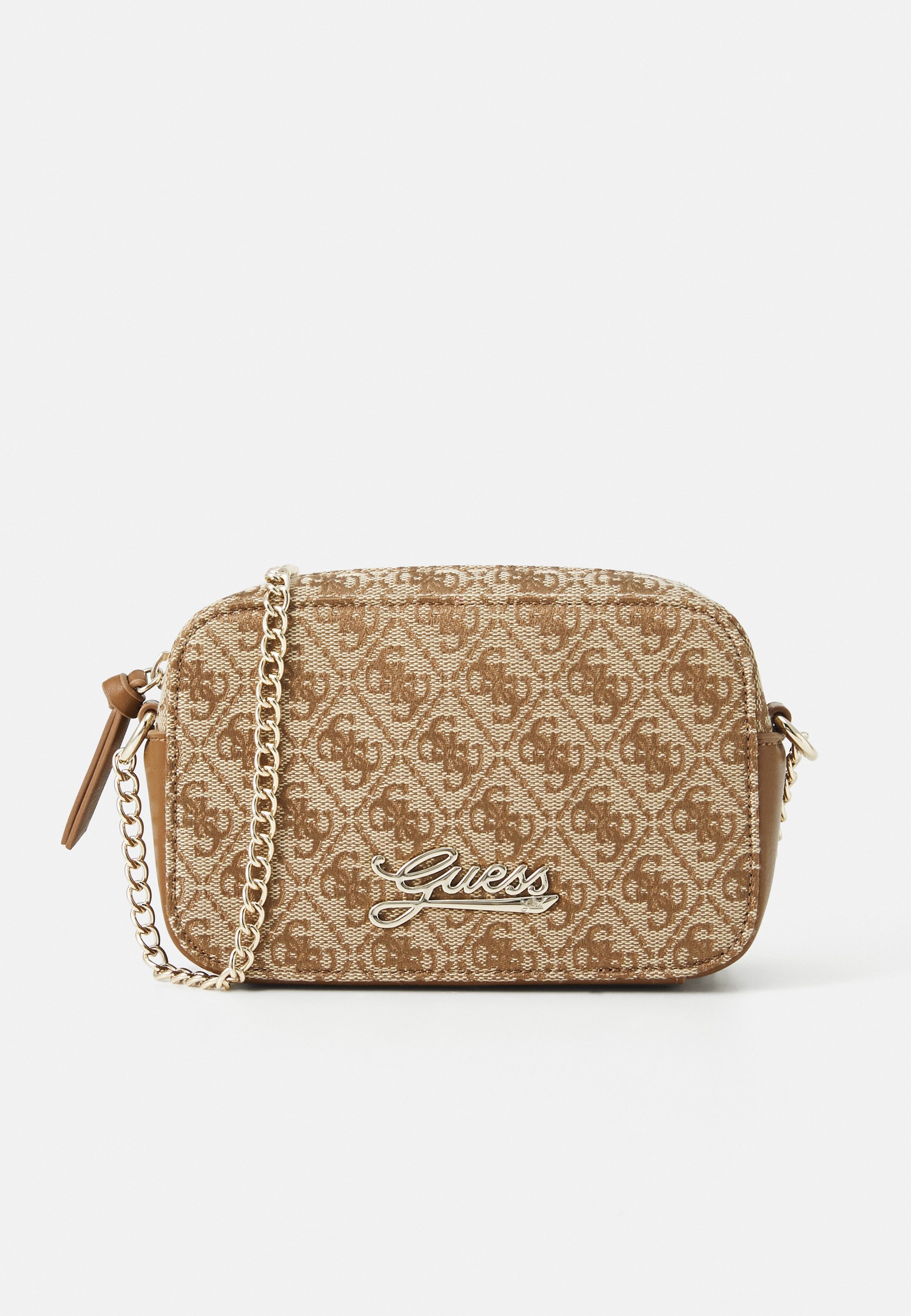 Guess CAMERA BAG UNISEX - Borsa a tracolla - beige blanco