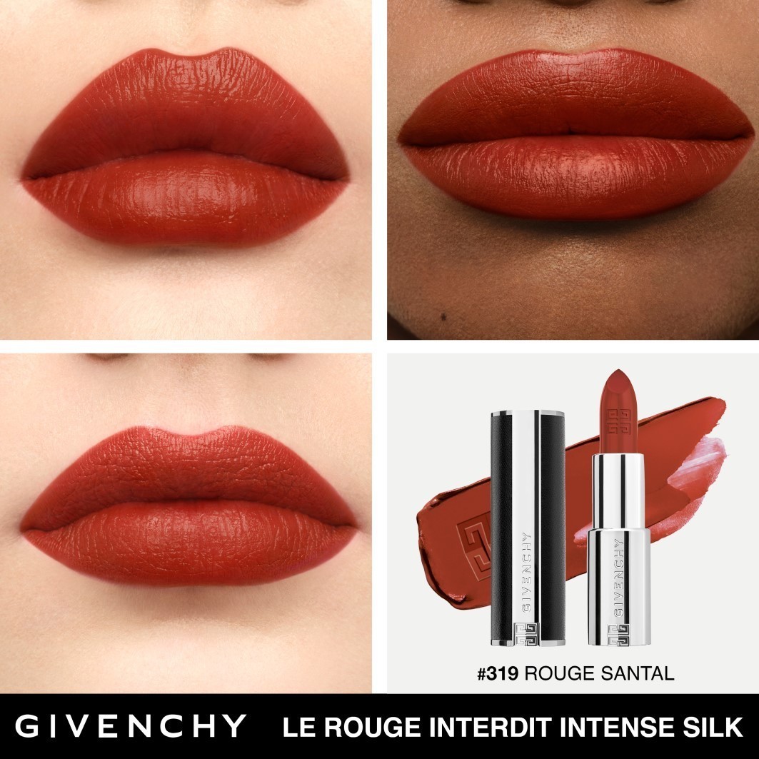 Givenchy rúž Le Rouge Interdit Intense Silk - 3,4 g