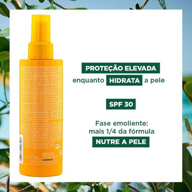 Klorane Tamanu BIO og Monoi Sublime solkremspray SPF30 200ml solkremspray for kroppen