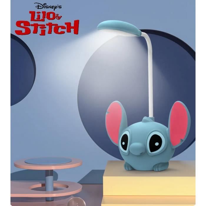 Desk Lamp - Disney - Lilo & Stitch - USB Rechargeable - Flexible - Blue