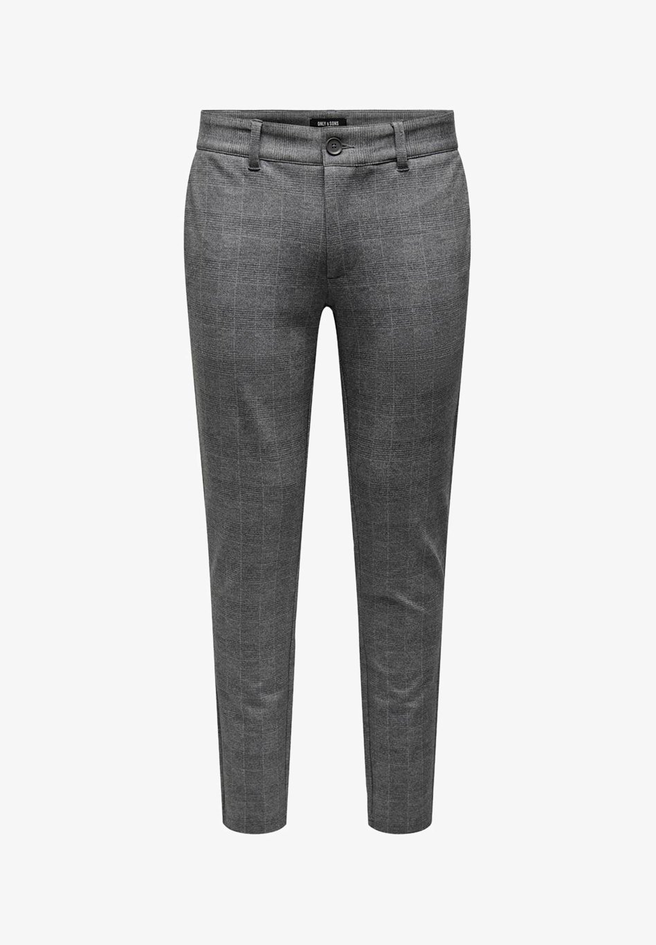 Only & Sons ONSMARK SLIM CHECK PANTS - Püksid - lubjakivi