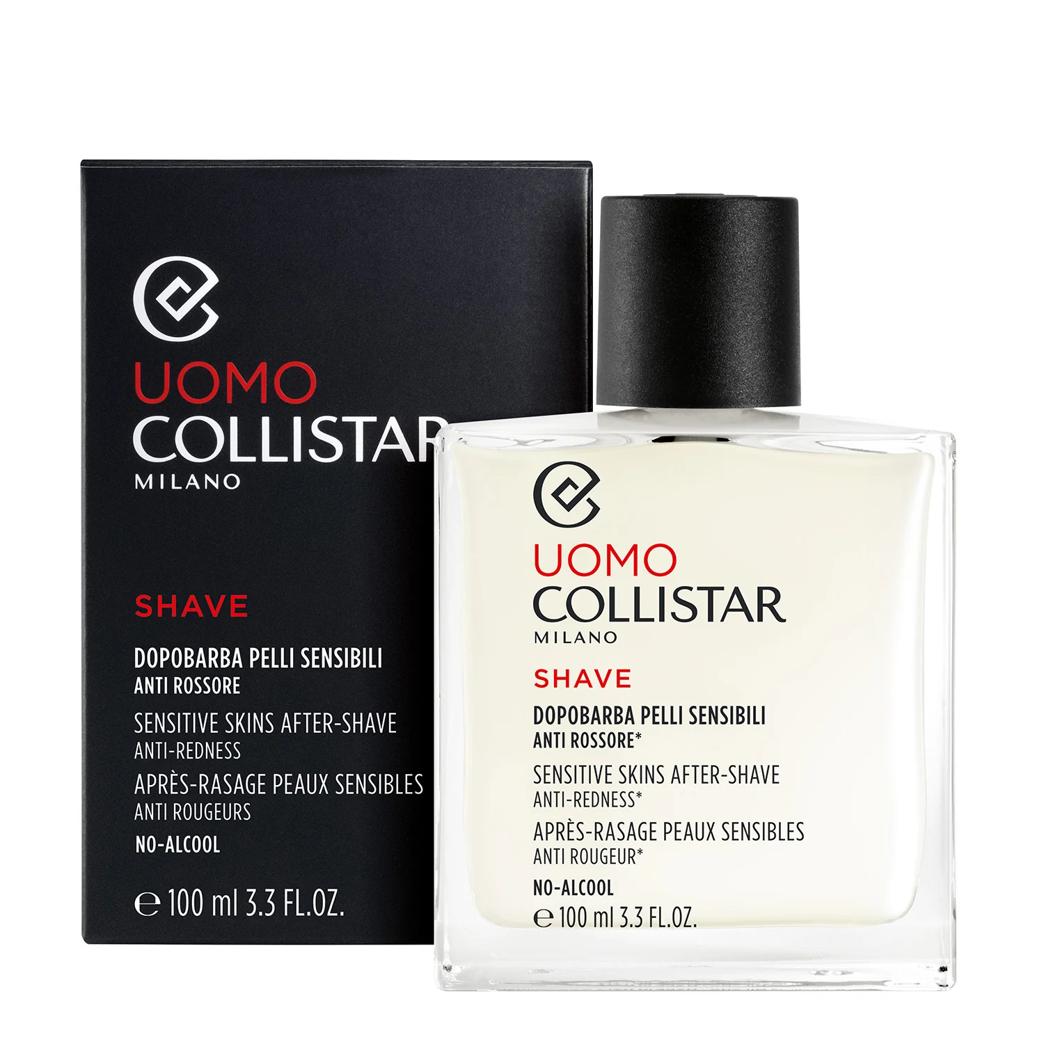 L'uomo Dopobarba Pelli Sensibili Anti Rossore - No-Alcool - Balsamo Dopobarba