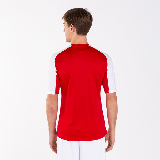  Joma Essential Kortærmet T-shirt Rød Hvid