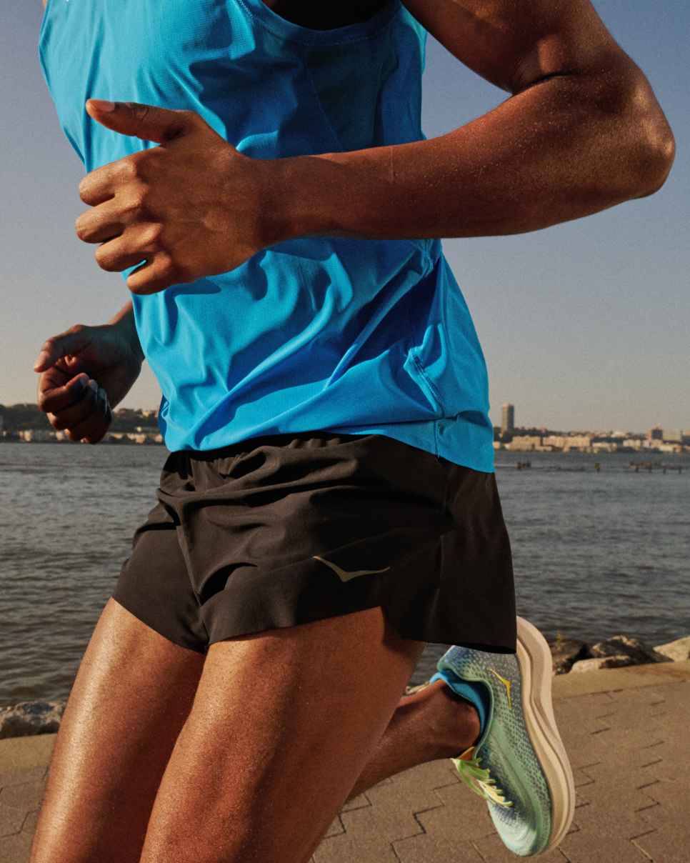 HOKA Race Day Split Short Zwart
