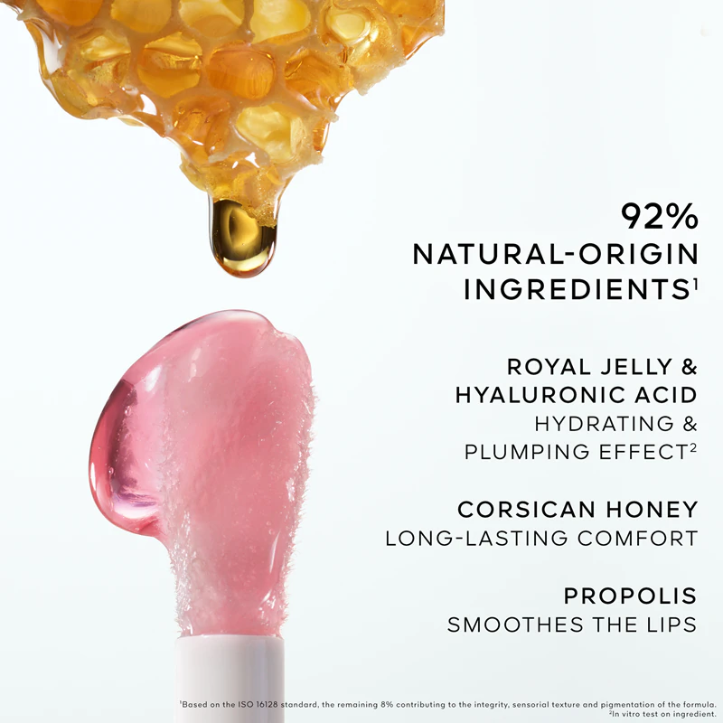 GUERLAIN Blooming Denim KissKiss Bee Glow Oil óleo labial com mel