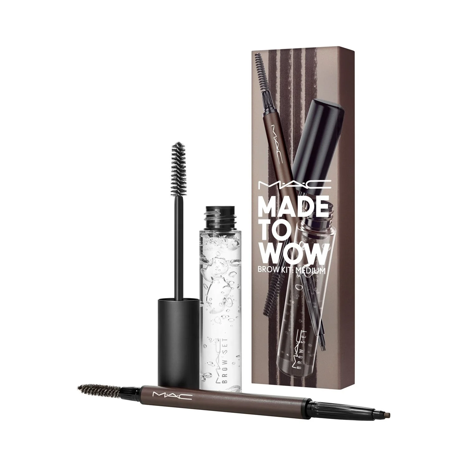 Sopracciglia Made To Wow Brow Kit - Gel e mascara sopracciglia
