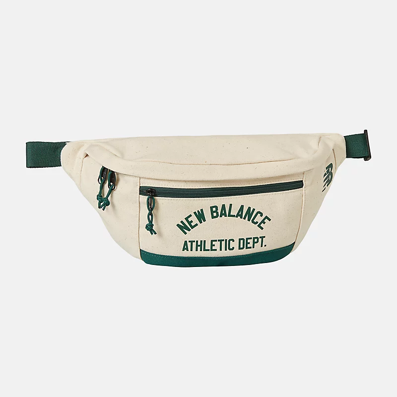 Uniseksowa płócienna torba biodrowa - NIGHTWATCH GREEN