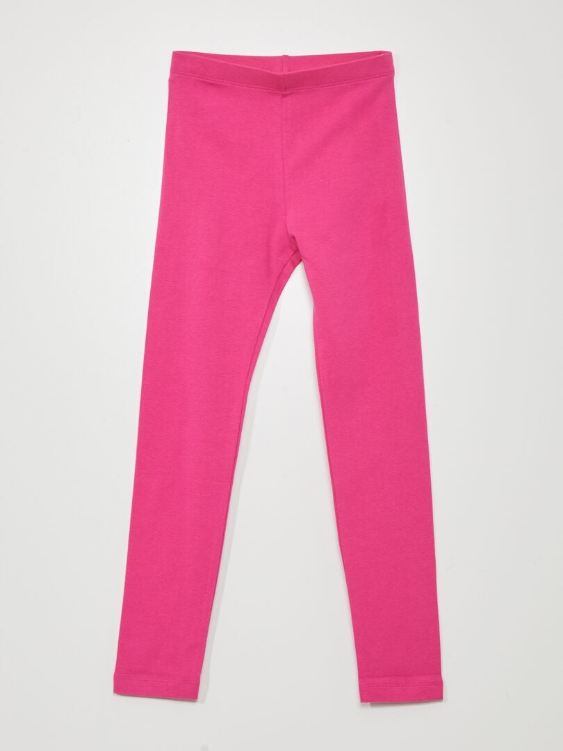 Leggings largos elásticos - Rosa