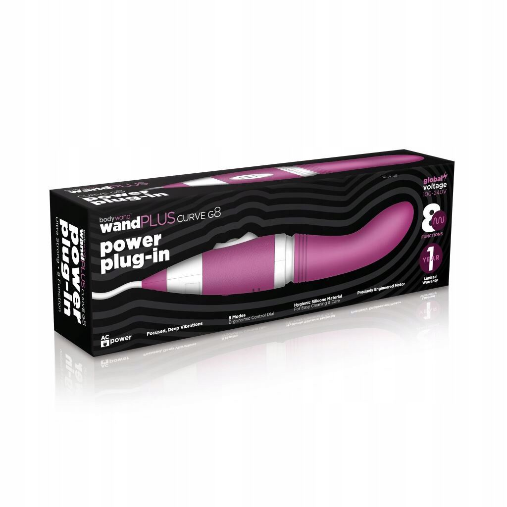 Bodywand Wand Plus Power Plug-In Curve