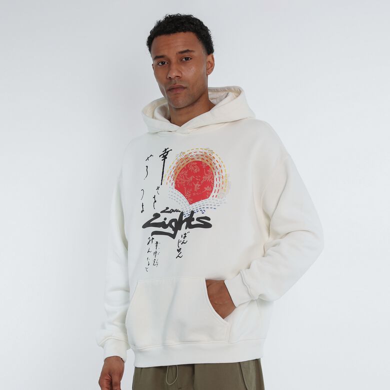 Hoodie met opkomende zon