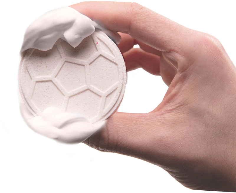 Craze INKEE Penové šumivé bomby do kúpeľa s futbalovým motívom