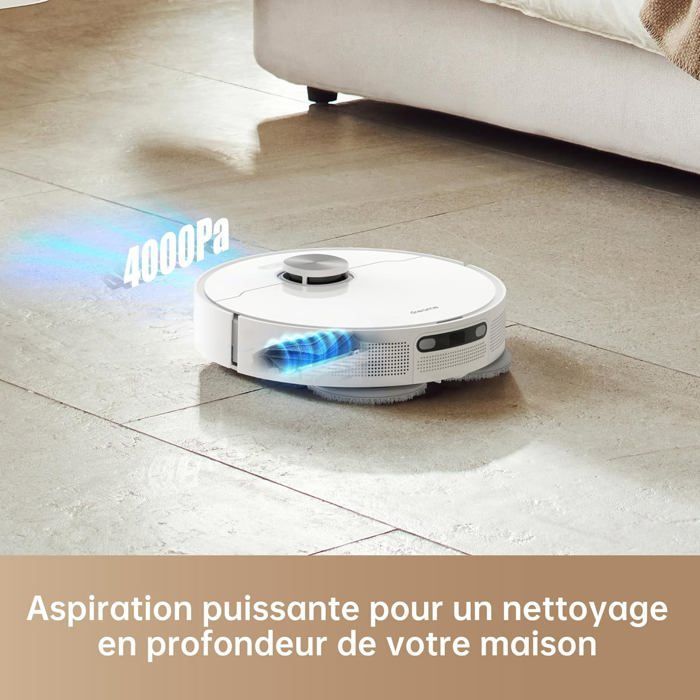 Dreame L10 Prime - Robot Vacuum Cleaner - 4000Pa - Automatic Cleaning LDS Navigation, 70%-79% New, B3